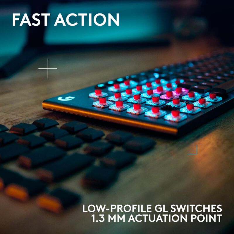 Teclado Inal&aacute;mbrico para Juegos Logitech G915 X... image number null