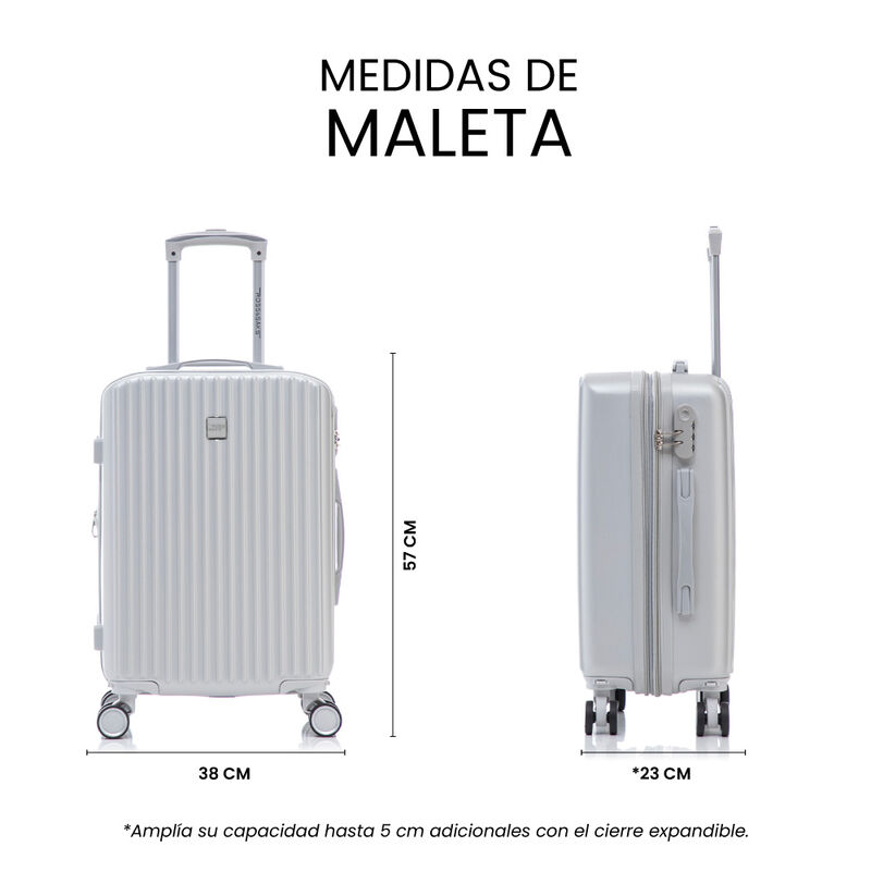 Maleta Expandible de Mano R&iacute;gida con Ruedas 10 ... image number null