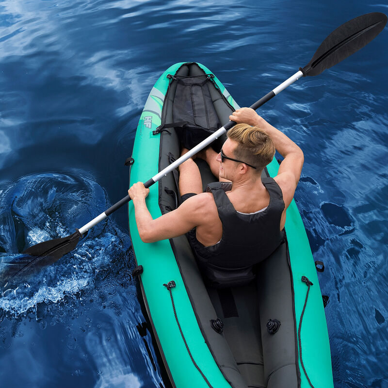 Balsa Inflable Ventura Kayak con Remo y Bomba d... image number null