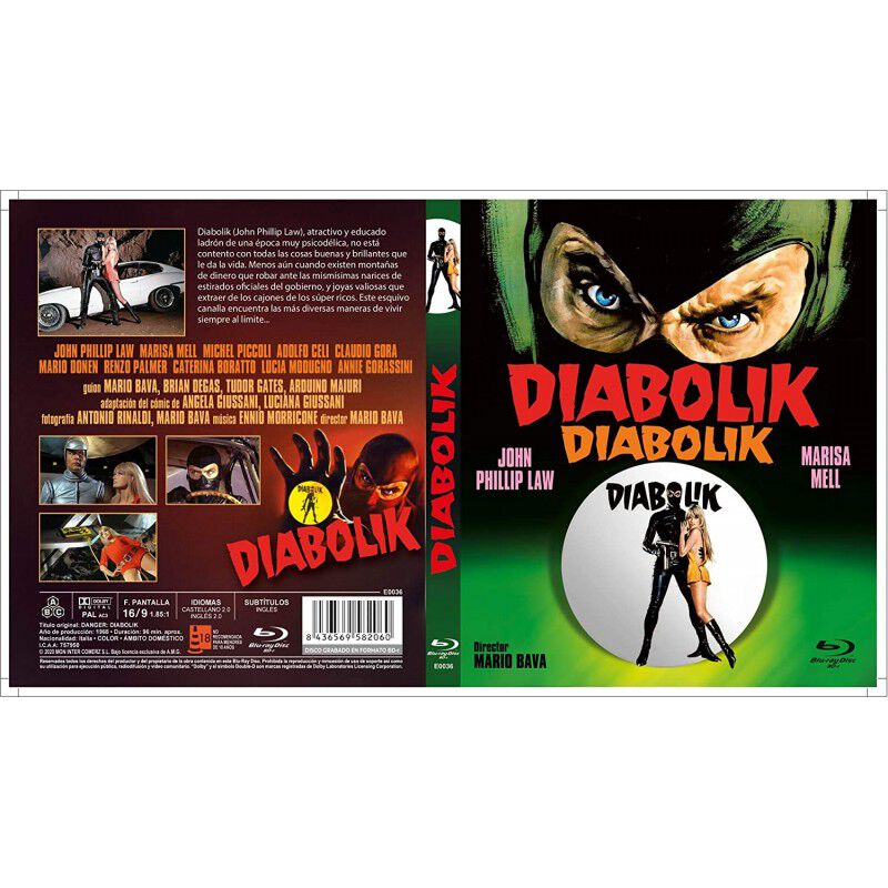 Diabolik  [bd-r] [blu-ray] image number null