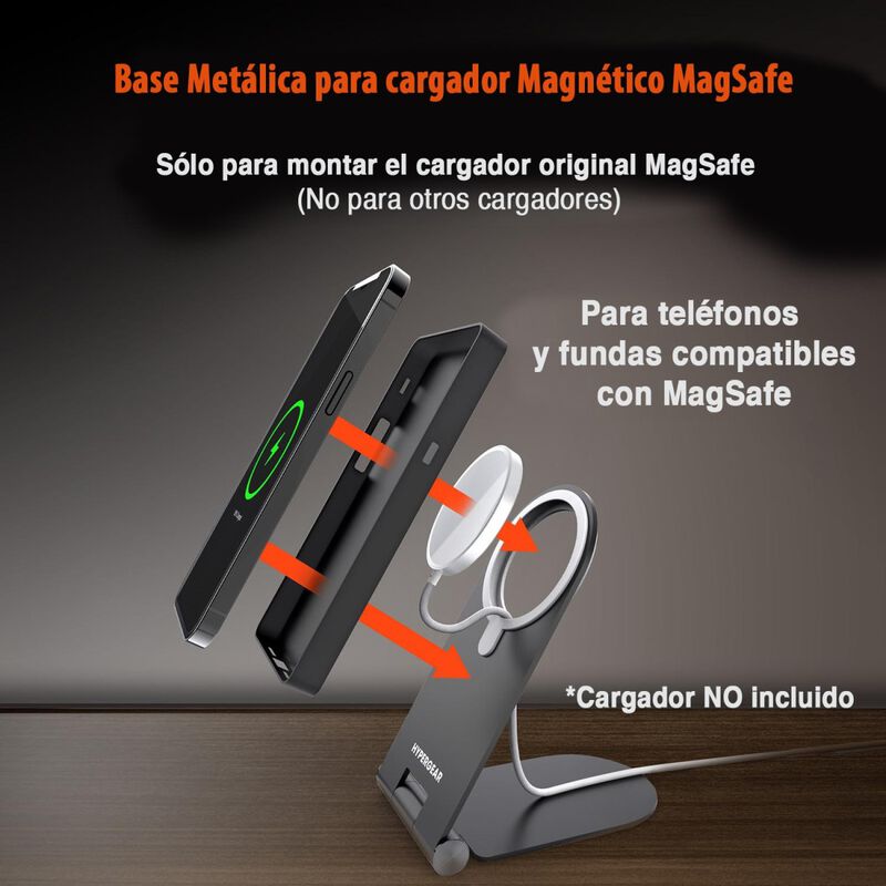 Soporte HYPERGEAR base para cargador magn&eacute;tico ... image number null
