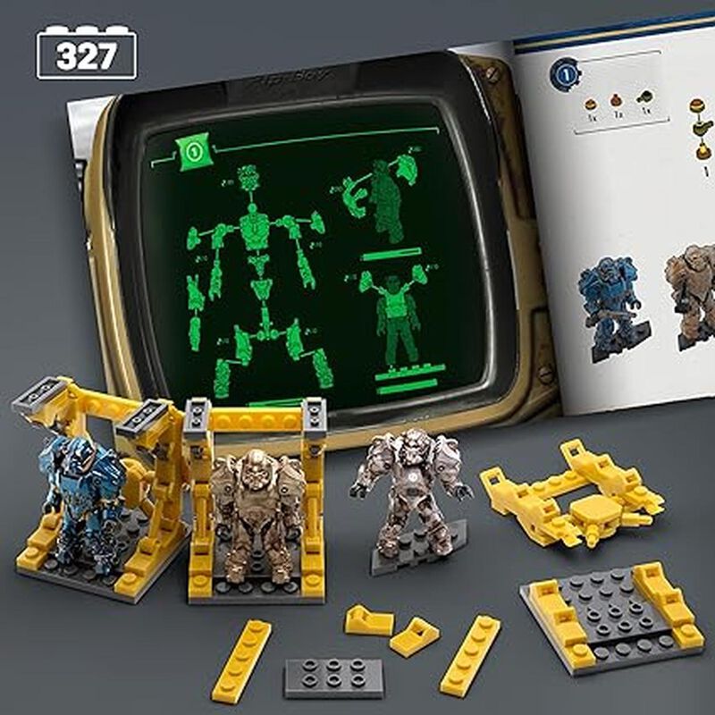 Mega Fallout Colecci&oacute;n T-60 Power Armor, 5 Micr... image number null
