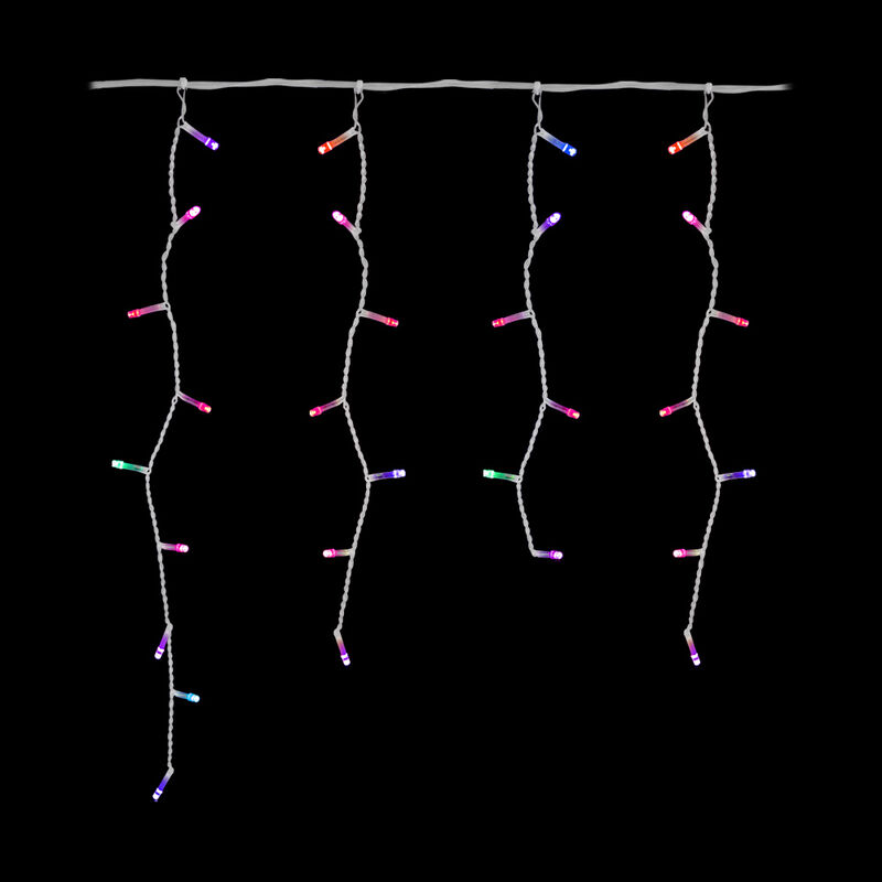 Serie cascada Luz Multicolor 400 LED 8 funcione... image number null