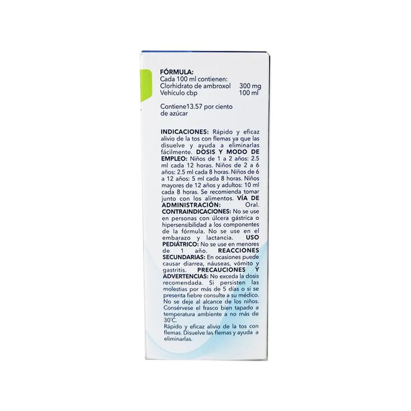 Ambroxol 15 Mg/5 Ml 120 Mililitros image number null