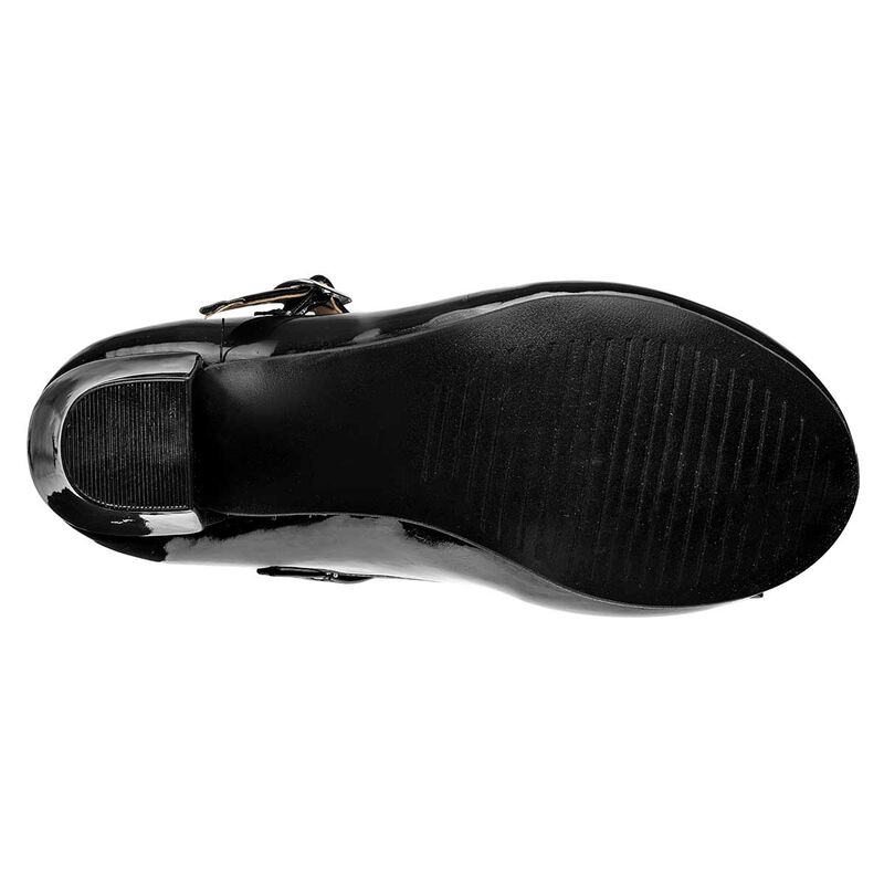 Caramel Zapato de graduaci&oacute;n para ni&ntilde;a negro ch... image number null