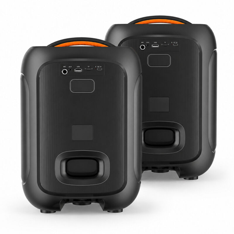 Kit 2 Bafles Port&aacute;tiles Misik 8" Tws Con Luz Le... image number null