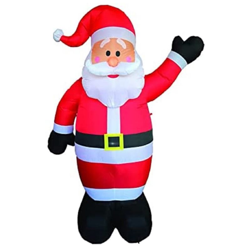 Decoraci&oacute;n Hinchable De Pap&aacute; Noel Wybot, 244 Cm... image number null