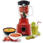 Licuadora T-fal Power Mix 1.25l Vidrio Rojo