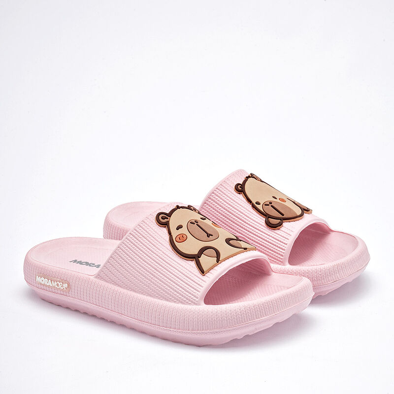 Moramora Sandalia para ni&ntilde;a rosa image number null