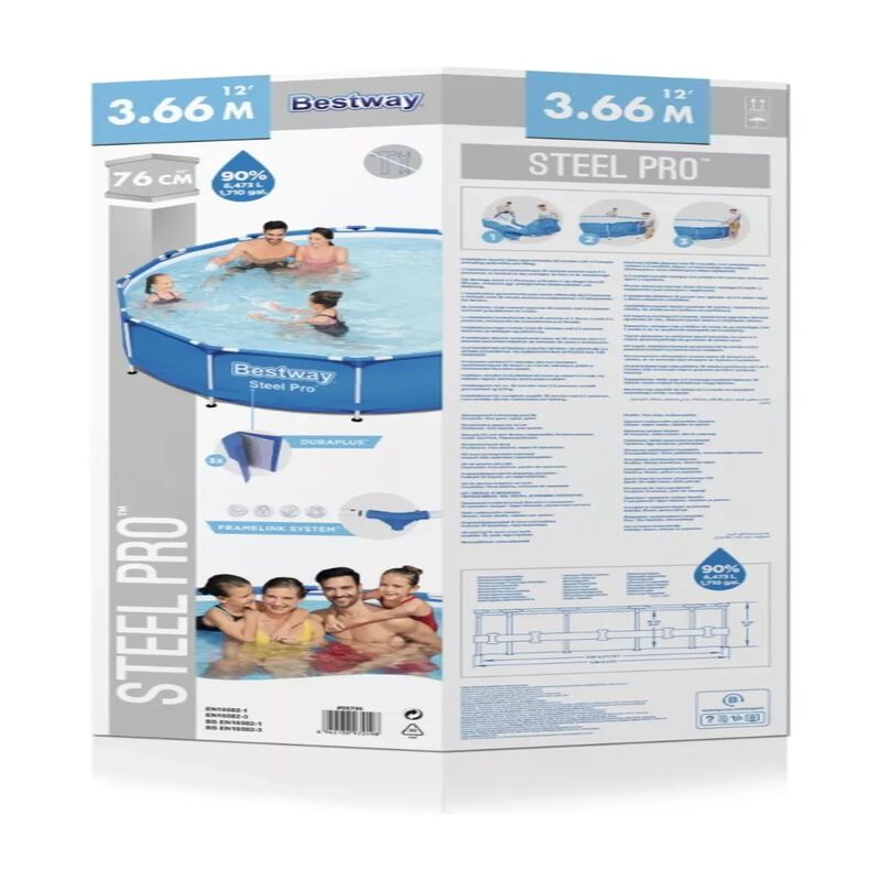 Alberca Bestway Estructural 6473lt 366x76 Cm Bo... image number null