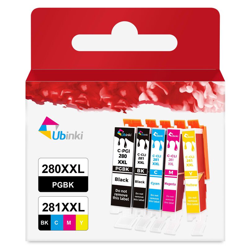 Cartuchos De Tinta Ubinki 280xxl/281xxl Para Ca... image number null