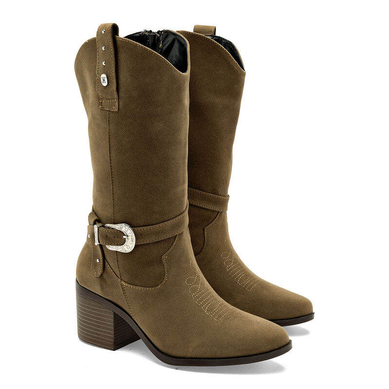 Mora West Bota Camel Para Mujer 147384ce image number null