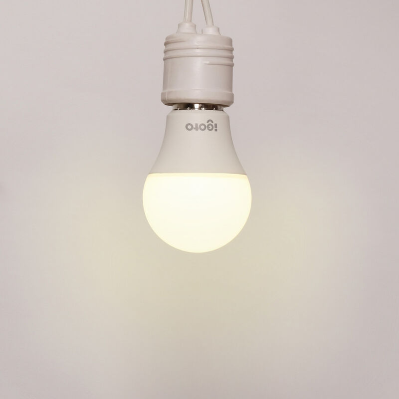 Paquete De 10 Focos Led G45 4w Mutilvoltaje E27 image number null
