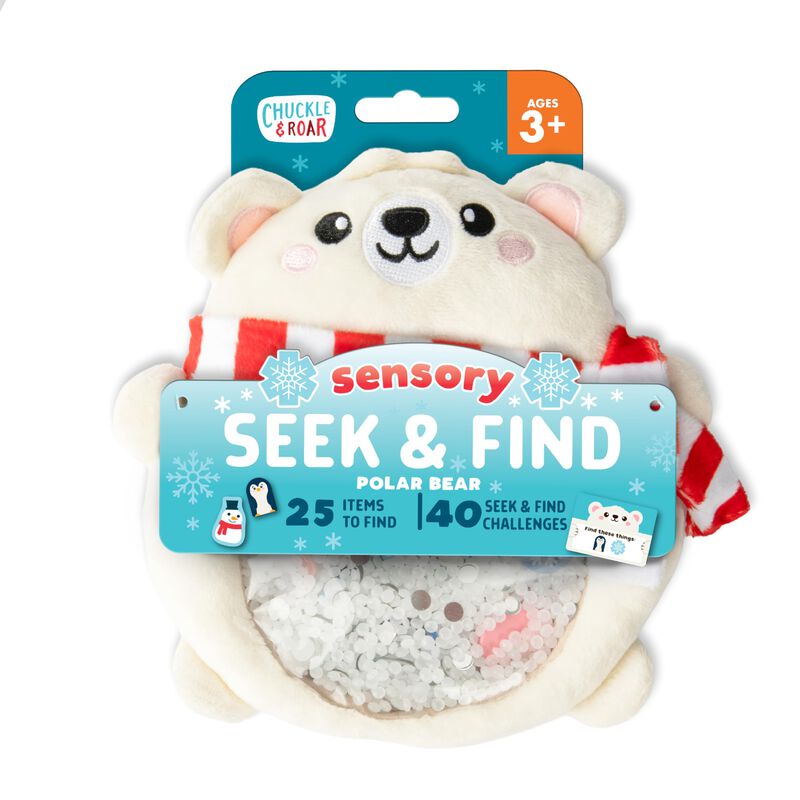 Juego Peluche Buscar Y Encontrar Oso Polar Scav... image number null