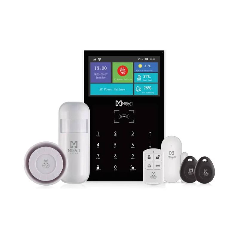 Kit de Alarma Inteligente Mirati Smarthome con ... image number null