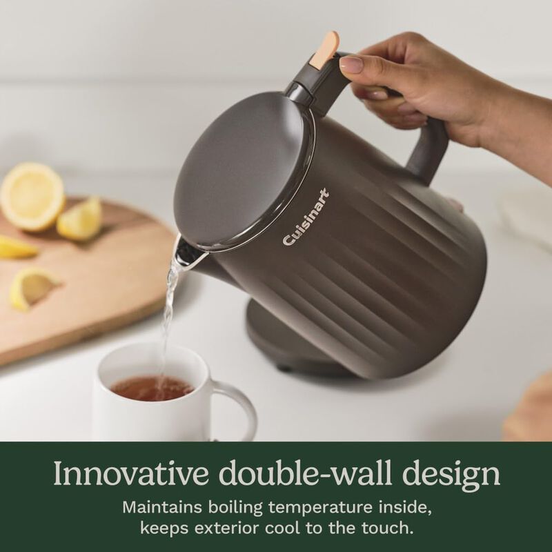 Hervidor El&eacute;ctrico Cuisinart Soho 1l De Doble P... image number null