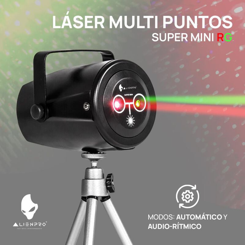 Kit Bocinas Vulkano Alienpro 2 Pack TWS Láser +... image number null