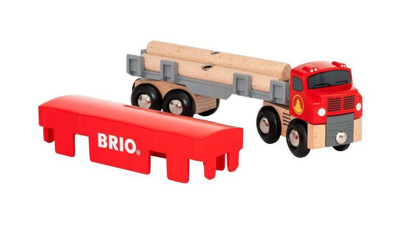 Juego De Trenes De Juguete De Madera Brio World... image number null