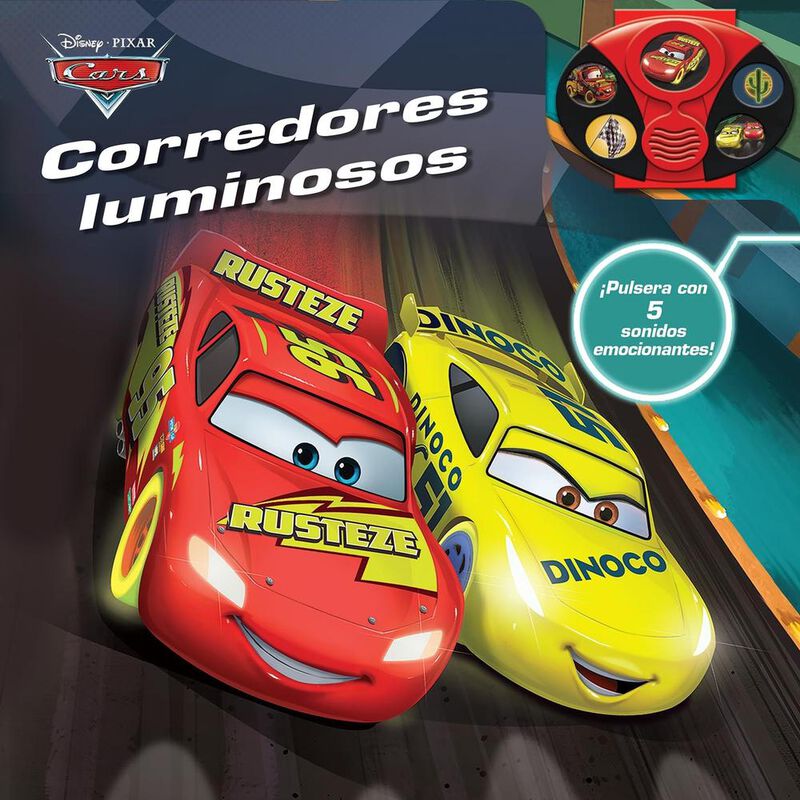 Cars - Corredores Luminosos (libro Y Brazalete ... image number null