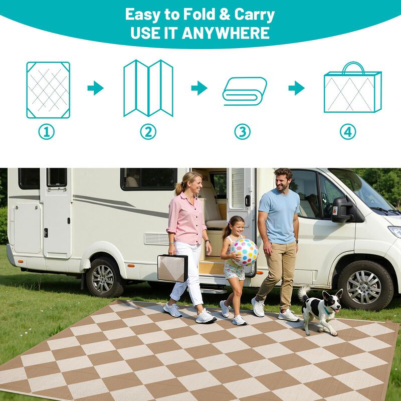 Alfombra De Exterior Hebe 244 cm X 152 cm Imper... image number null
