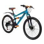 Bicicleta Mercurio Ds Kaizer R24 21V Celeste