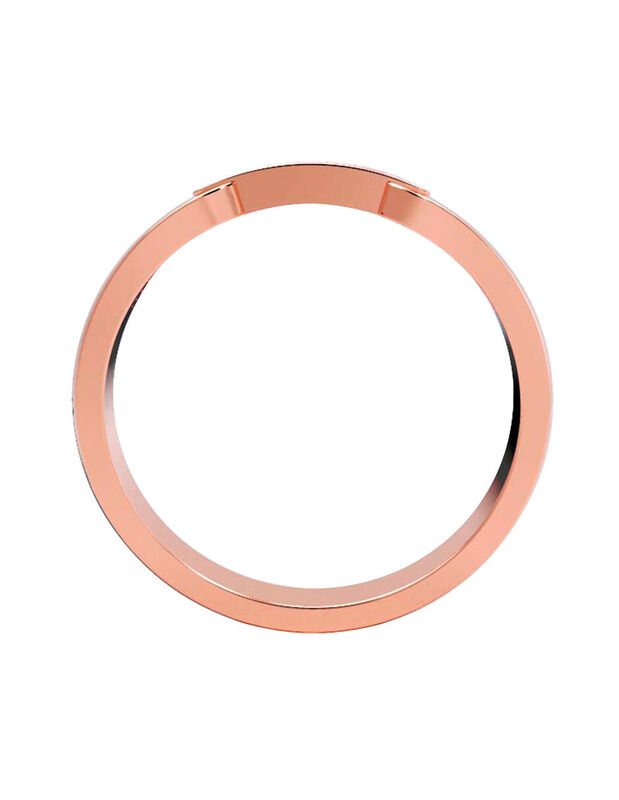 Anillo de Compromiso en Oro Rosa 14K con Circon... image number null