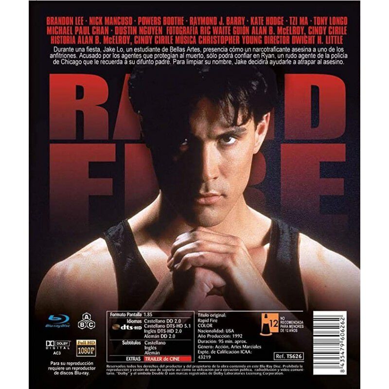 Rapid Fire [blu-ray] (1992) image number null