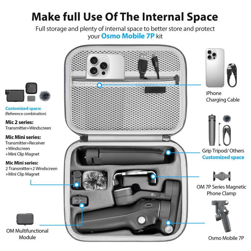 Bolso De Hombro Para Dji Osmo Mobile 7/7p Gimba... image number null