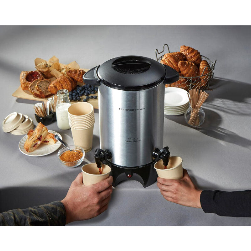 Cafetera Urna Hamilton Beach 45 Tazas Doble Lla... image number null