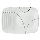 Juego de Platos para Ensalada Corelle Vitrelle, 6 Piezas, 22 cm