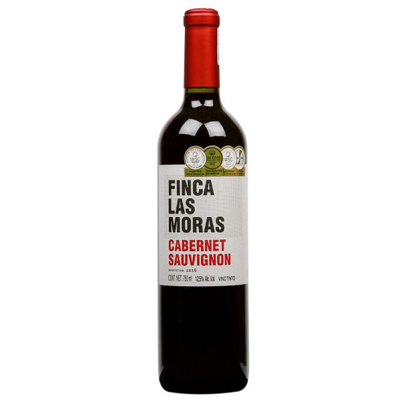 Vino Tinto Cabernet Sauvignon Las Moras 750 ml image number null
