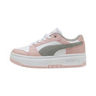 Tenis Puma para Mujer Rebound Femme Low Blanco-Rosa-Gris