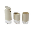 Set de Accesorios para Ba&ntilde;o Color Beige - 3 Piezas