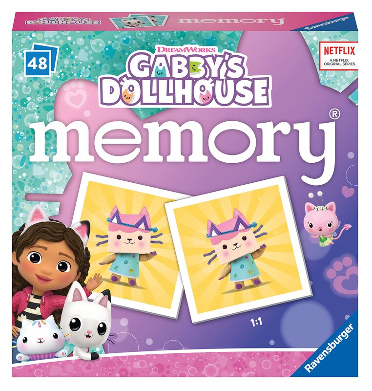 Juego De Memoria Ravensburger Gabbys Dollhouse ... image number null