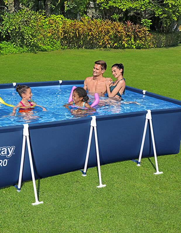 Alberca Estructural Rectangular 400 Cm Azul 570... image number null