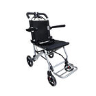 Silla de Ruedas de Traslado Viajera con Frenos | Plegable