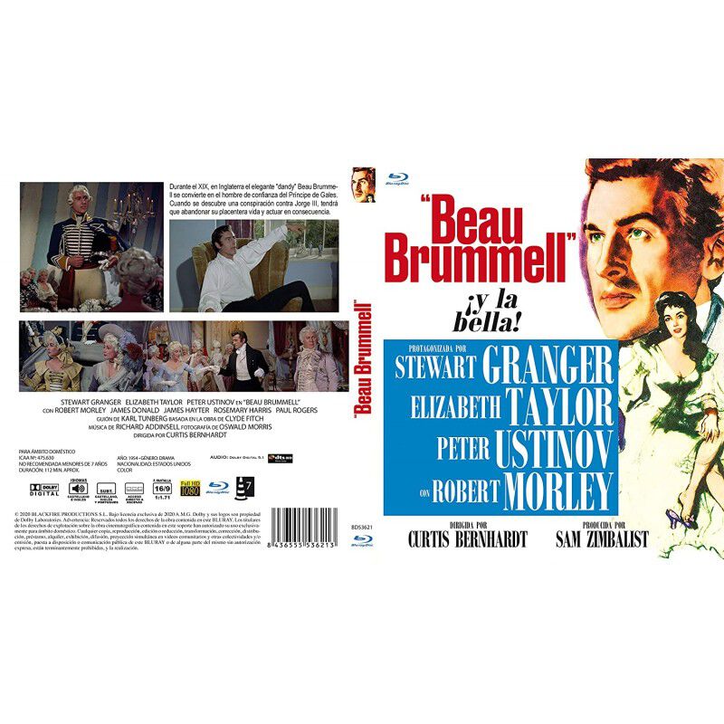 Beau Brummell [blu-ray] (1954) image number null