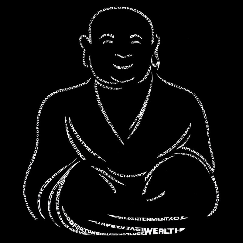 Camiseta De Talla Grande Cuello En V Word Art P... image number null