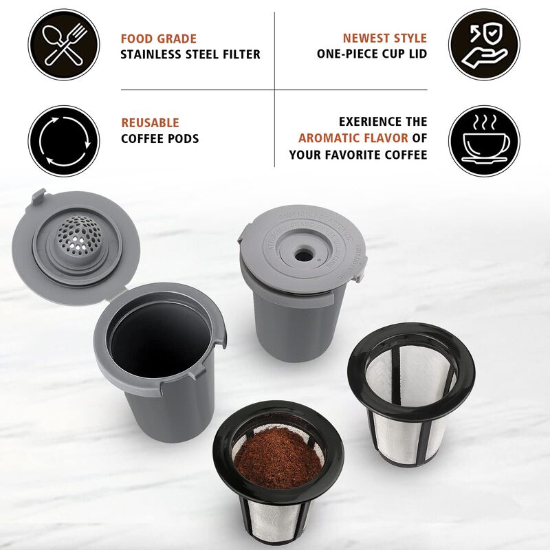 Vaso Filtrante Reutilizable Fotric Para Cuisina... image number null