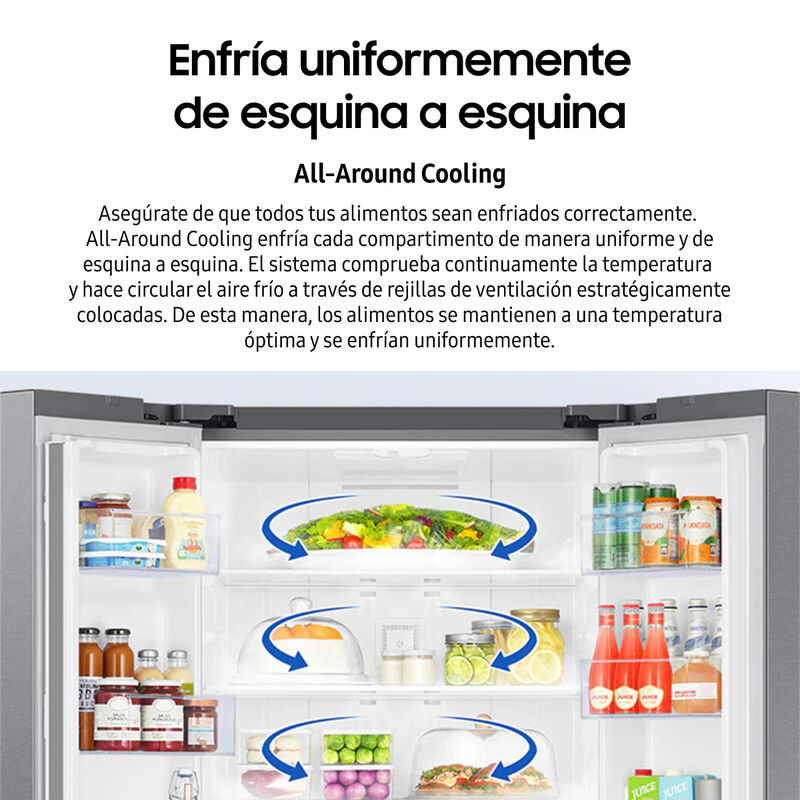 Refrigerador Samsung French Door 3 Puertas 22 P... image number null