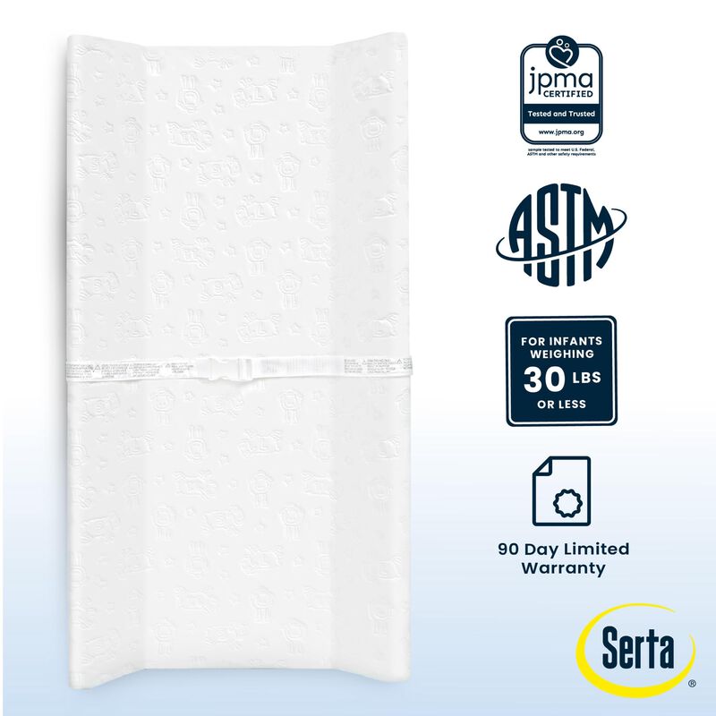 Cambiador Serta Foam Contorneado Con Funda Impe... image number null