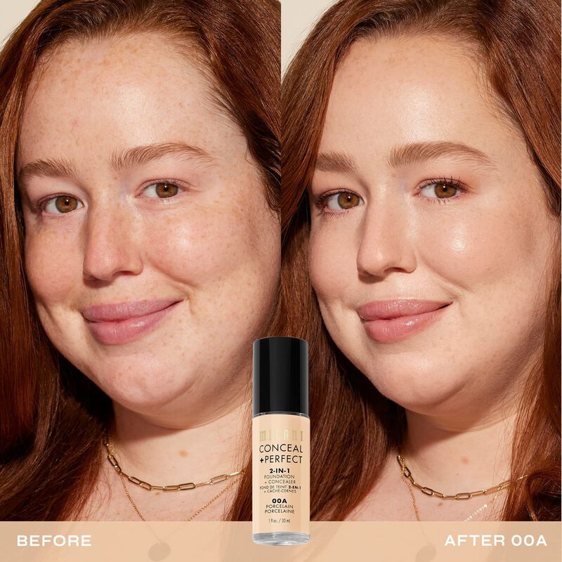 Base Milani Conceal + Perfect 2 En 1 De Porcela... image number null