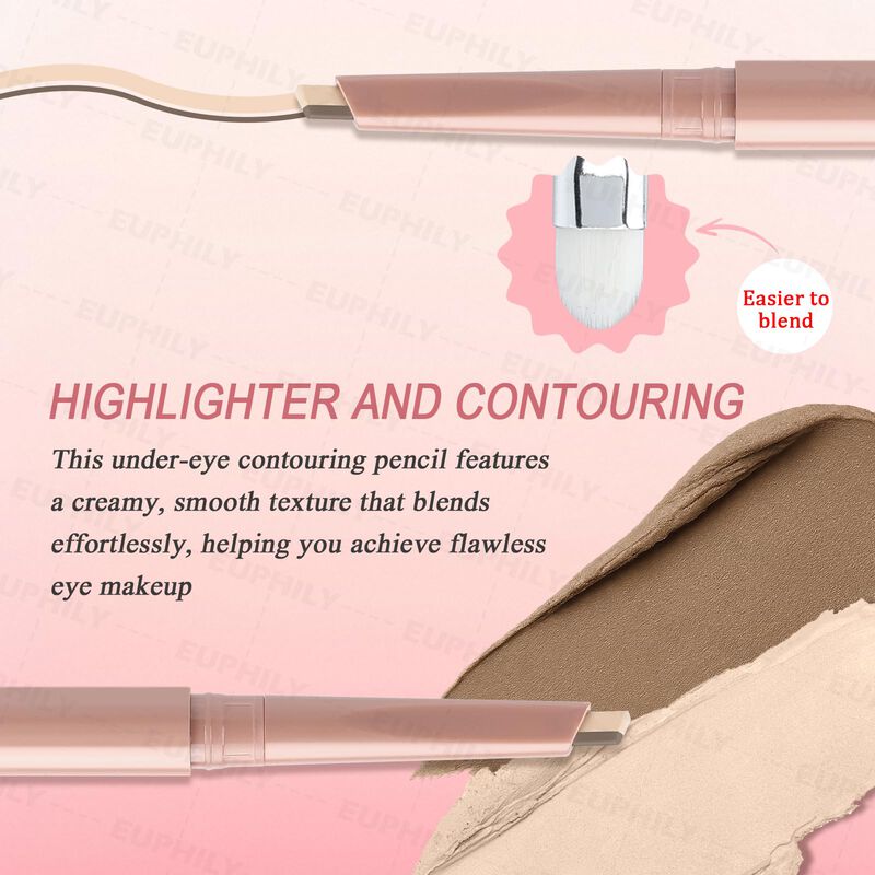 L&aacute;piz De Delineador Euphily 2 Unidades Beige Im... image number null