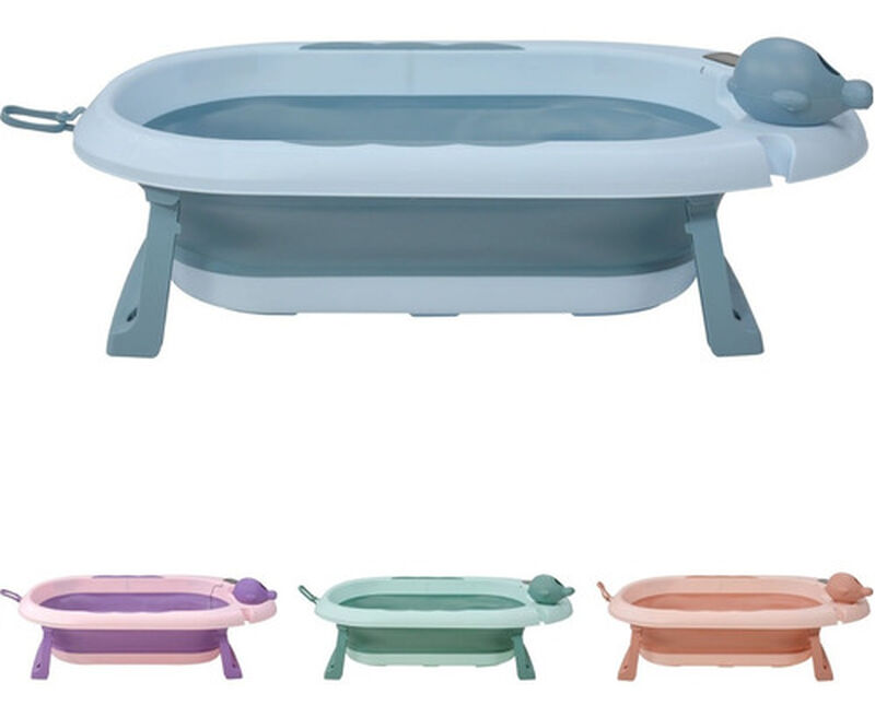 Tina Ba&ntilde;era Bebe Antiderrapante Portatil Plegab... image number null