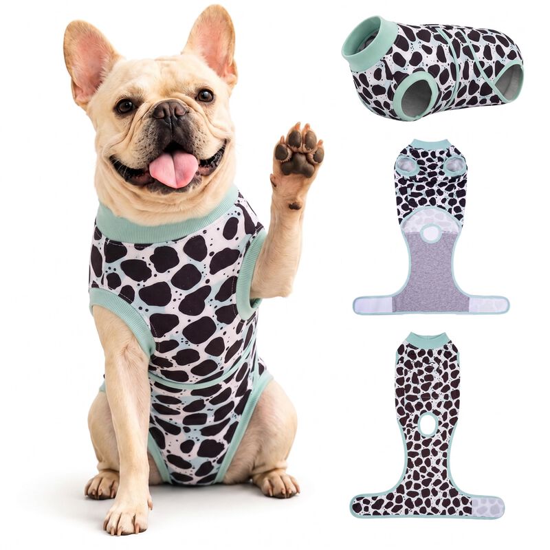 Traje Quir&uacute;rgico Para Perro Petwarm Leopardo Xs image number null