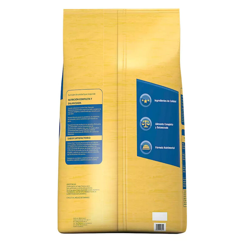 Alimento Para Perro Adulto Canine Club 22.7kg image number null