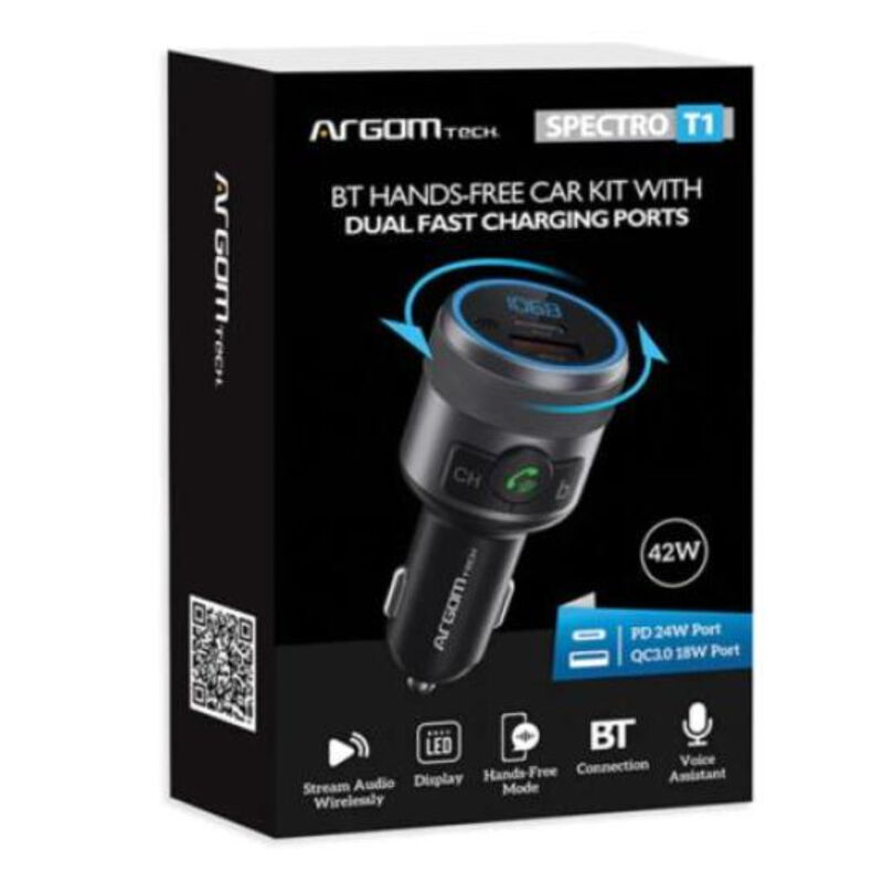 Kit Manos Libres Para Automóvil Argomtech Dos P... image number null