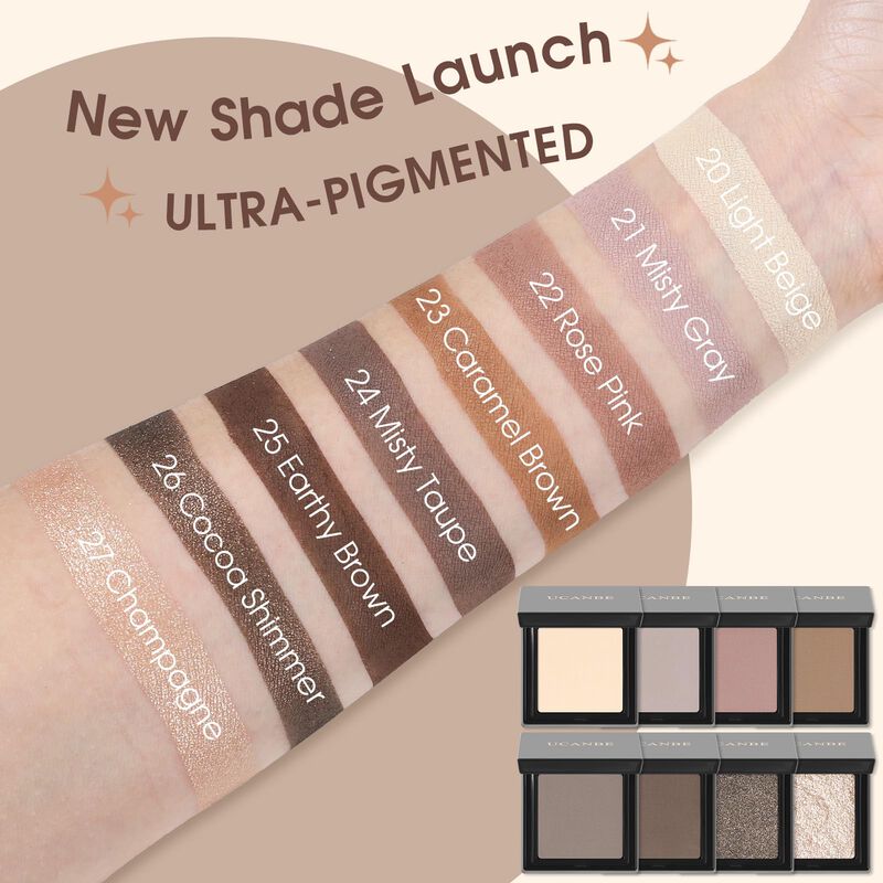 Sombra De Ojos Ucanbe Light Beige Mate (sombra ... image number null