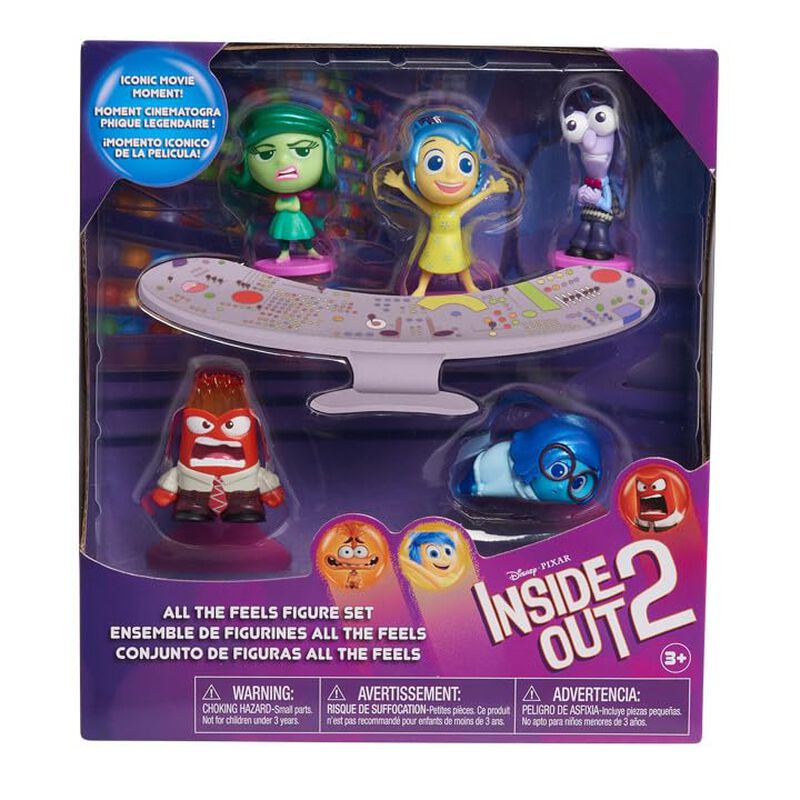 Set De Figuras Just Play Inside Out 2 Feels Par... image number null