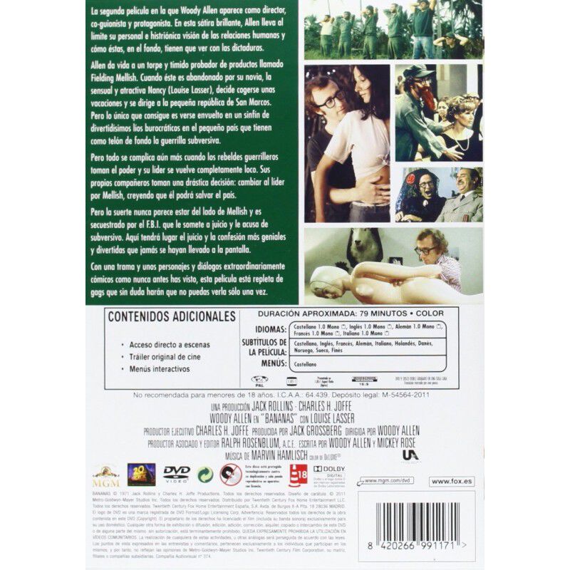 Bananas (dvd) 1971 image number null